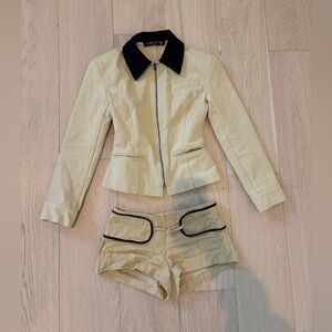 Lioness Set- Shorts are XS, Jacket is XXS
